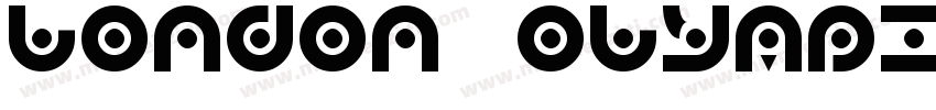 london olympics 2012字体转换